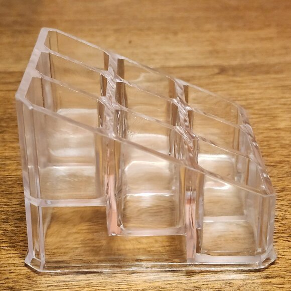 Lipstick Lip Gloss Organizer Small Clear Acrylic Compact Essential Oil Rollerbal - Picture 6 of 6